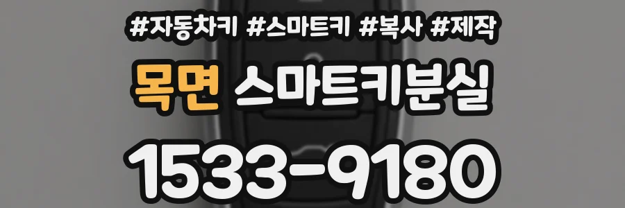 목면 스마트키분실