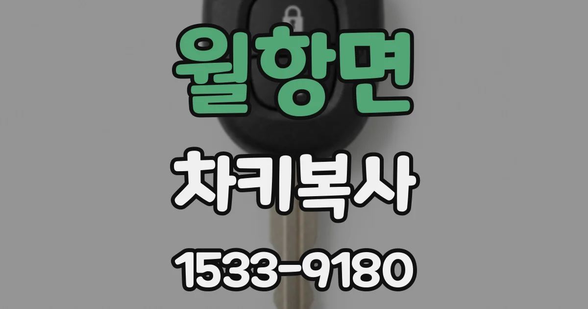 월항면 차키복사