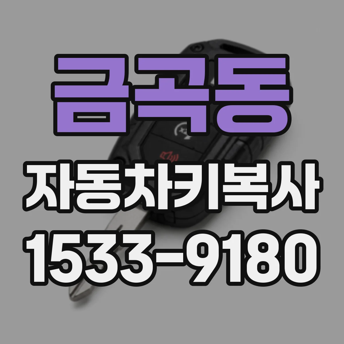 금곡동 자동차키복사