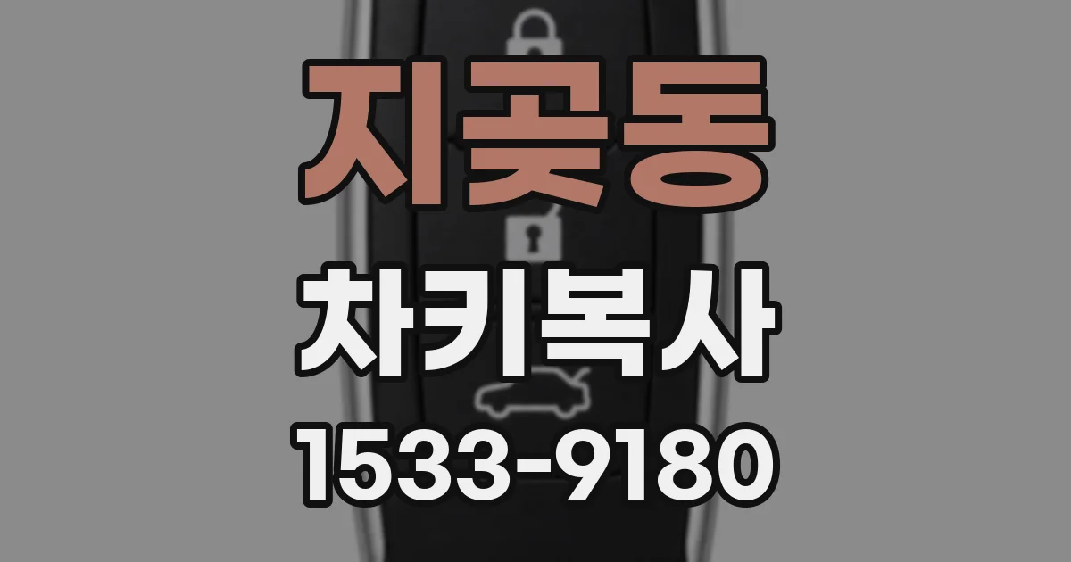 지곶동 차키복사