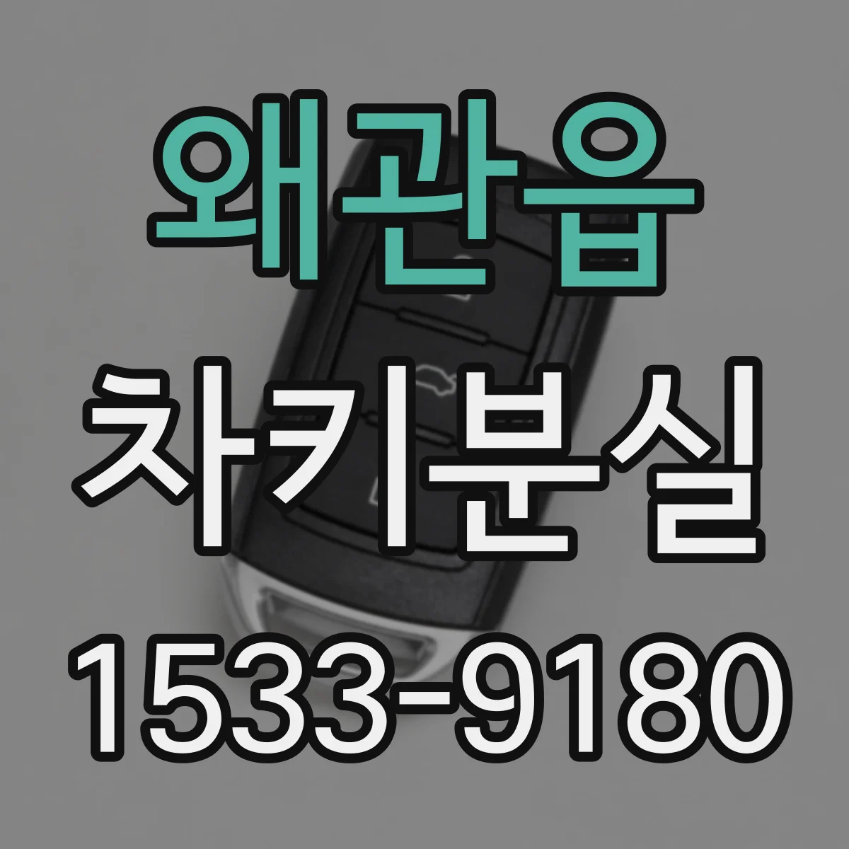 왜관읍 차키분실