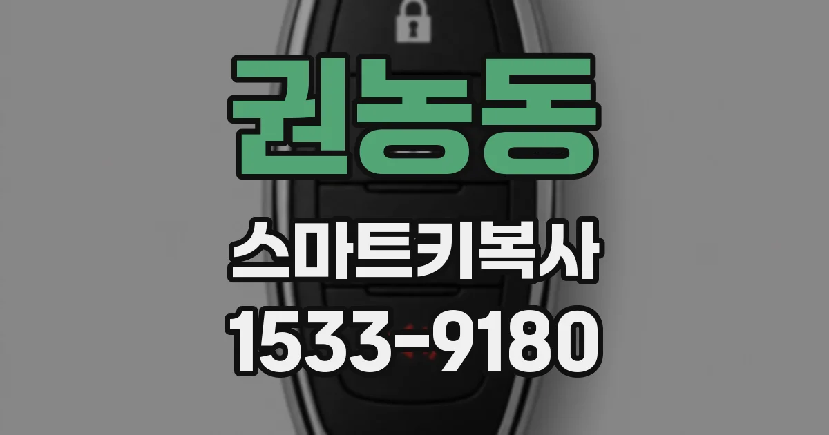권농동 스마트키복사