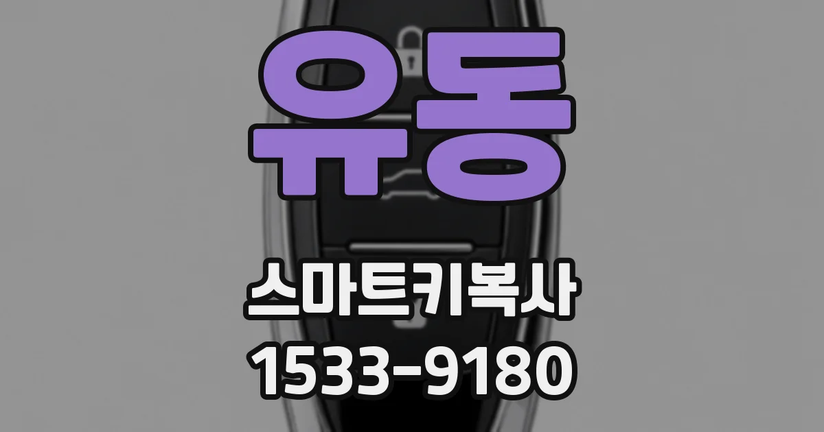 유동 스마트키복사