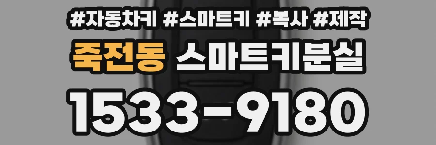 죽전동 스마트키분실