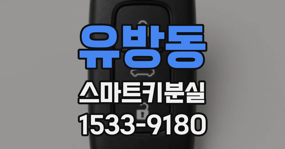 유방동 스마트키분실