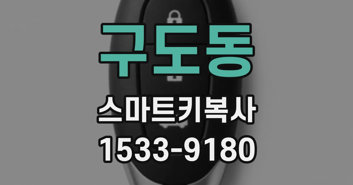 구도동 스마트키복사