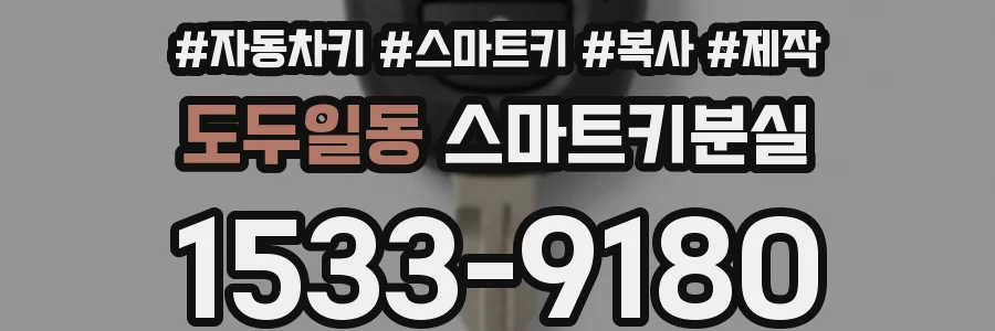 도두일동 스마트키분실