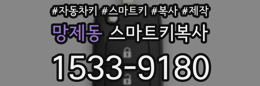 망제동 스마트키복사