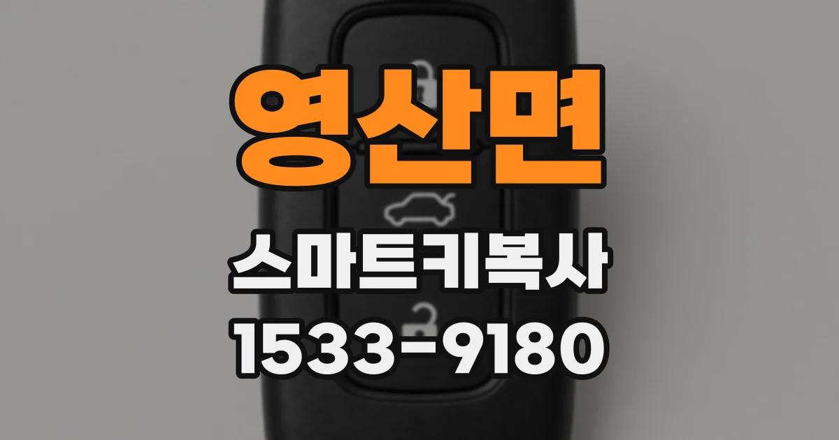 영산면 스마트키복사