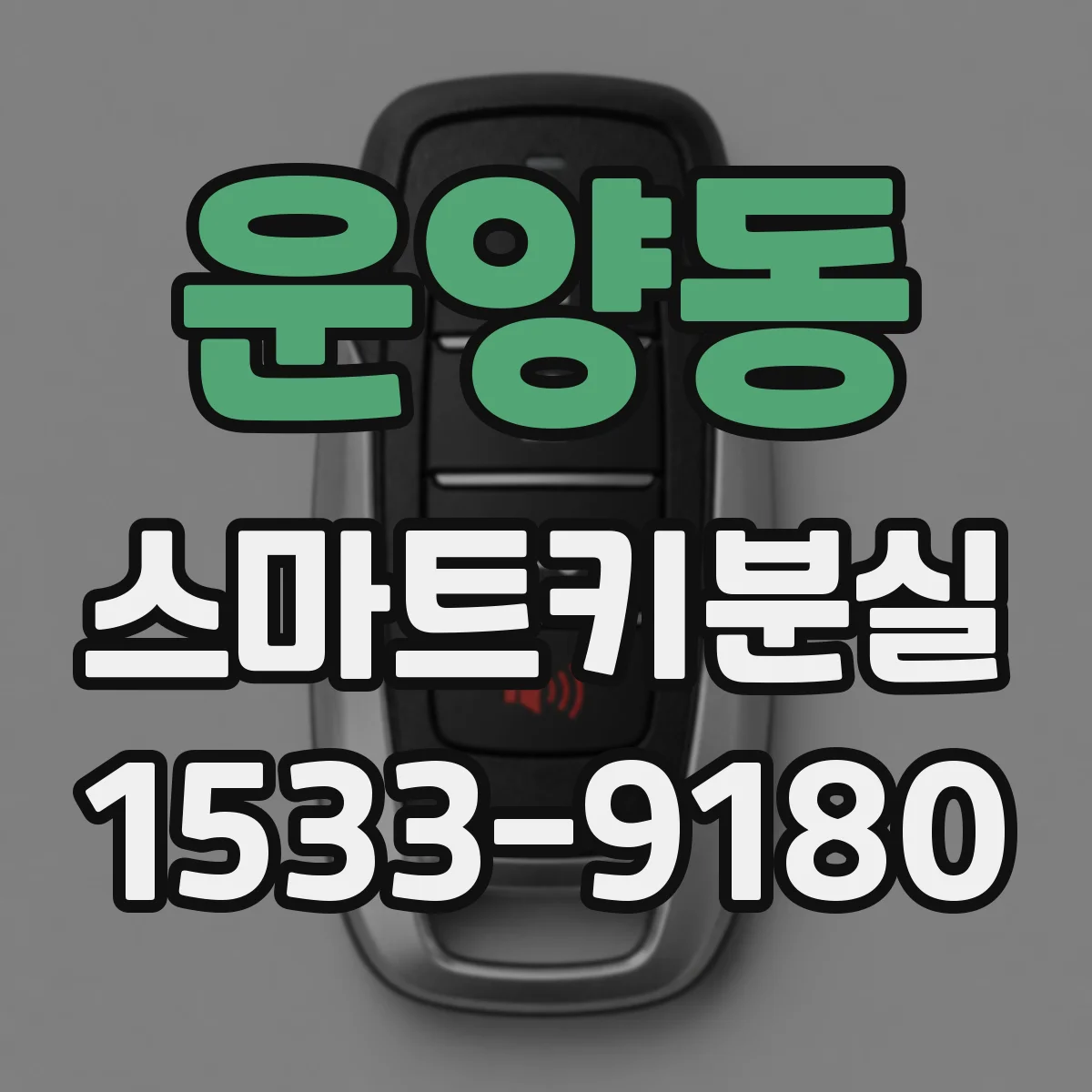 운양동 스마트키분실