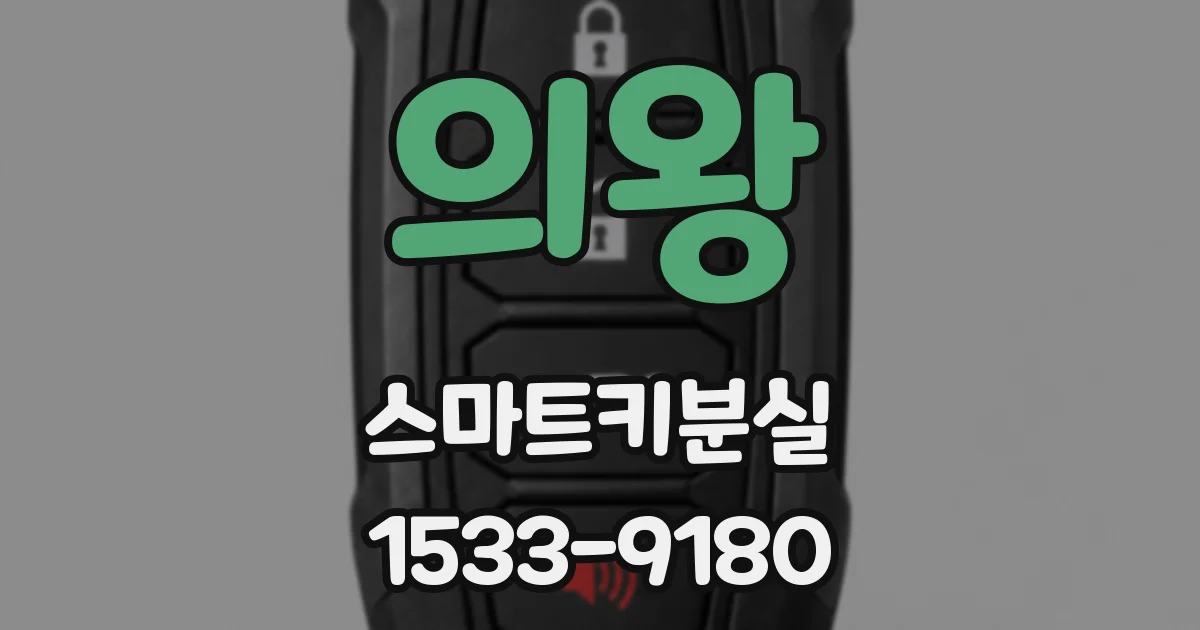 의왕 스마트키분실