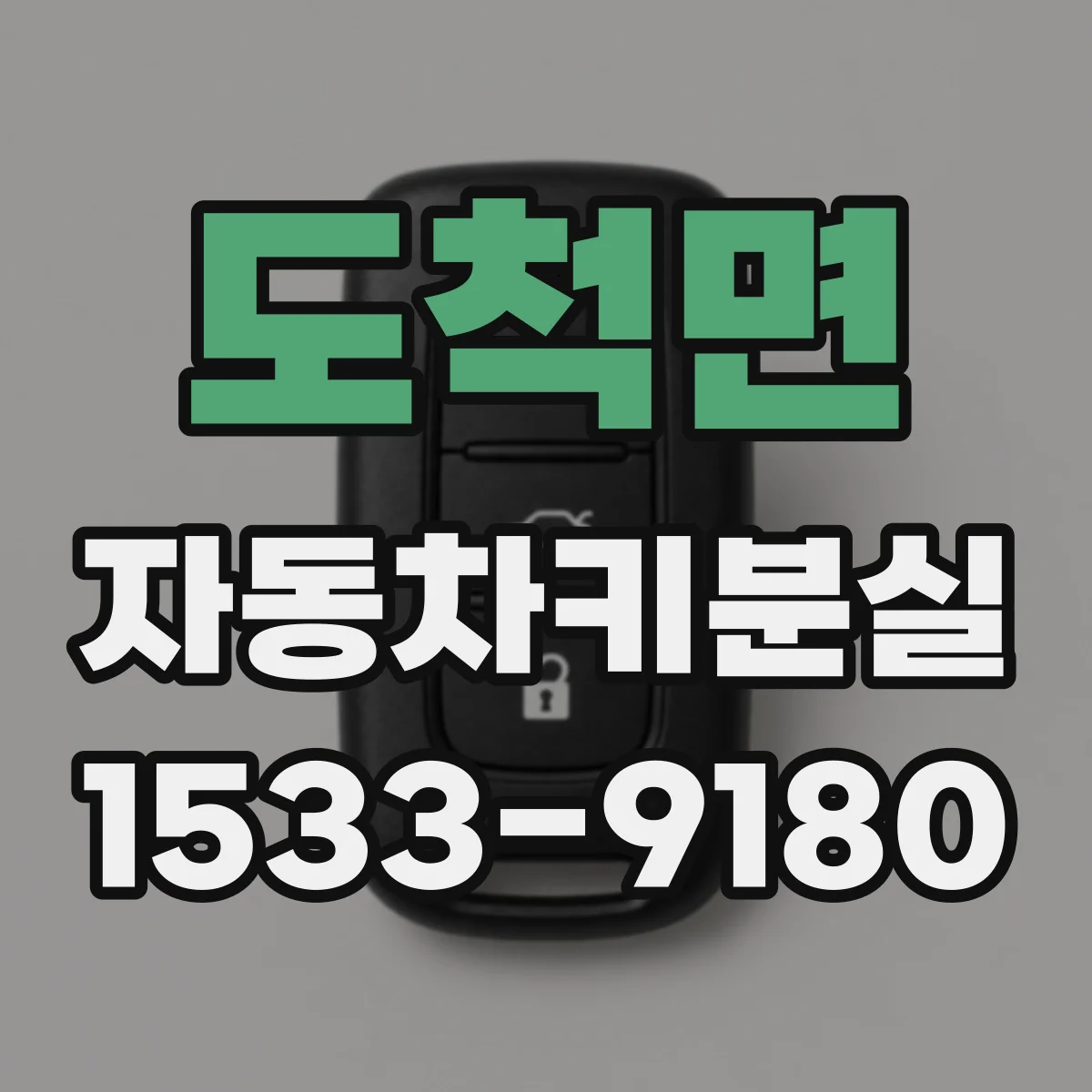 도척면 자동차키분실