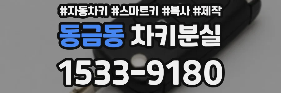 동금동 차키분실
