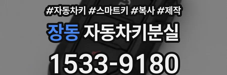 장동 자동차키분실