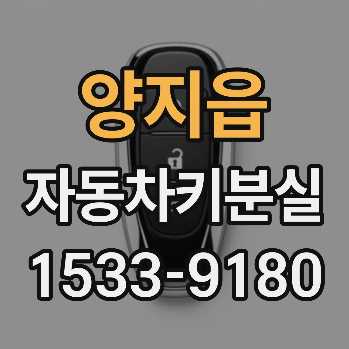 양지읍 자동차키분실