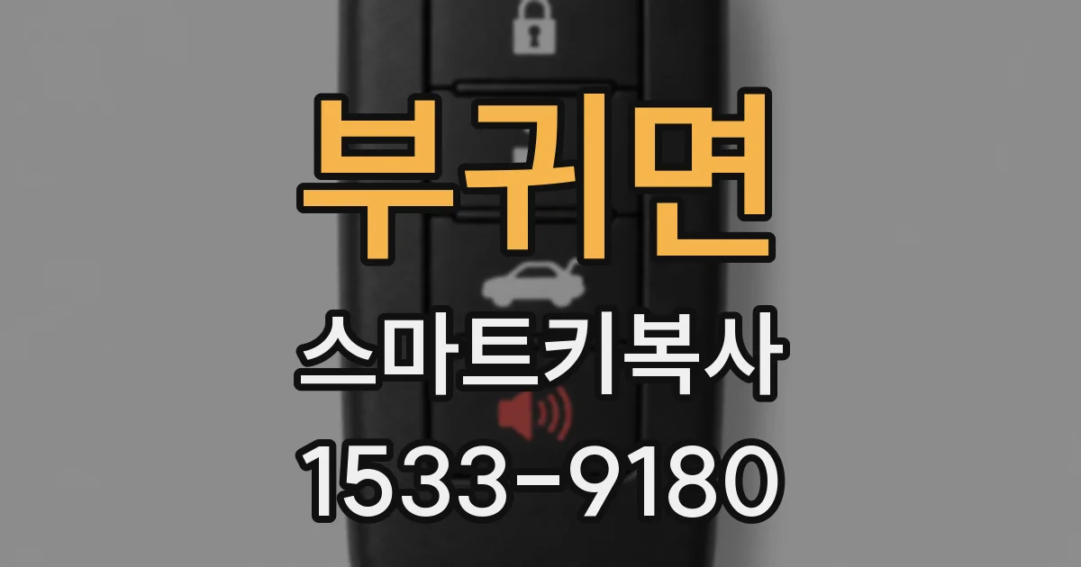 부귀면 스마트키복사