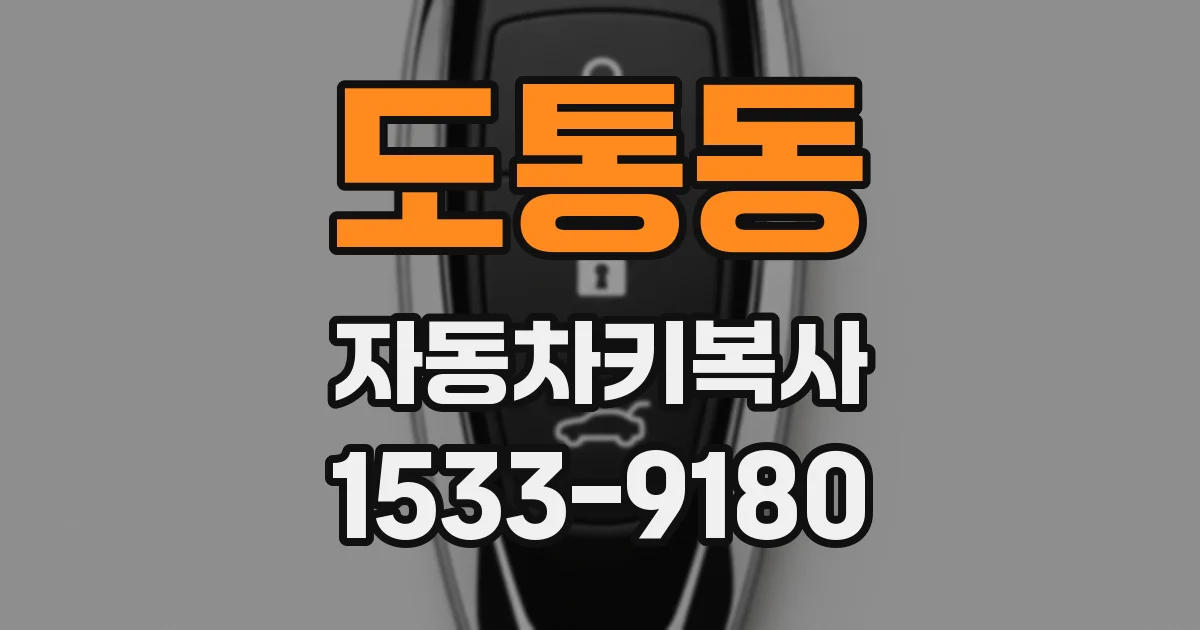 도통동 자동차키복사