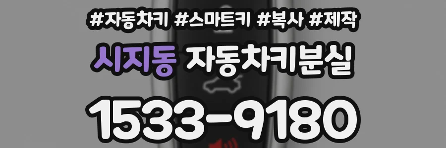 시지동 자동차키분실