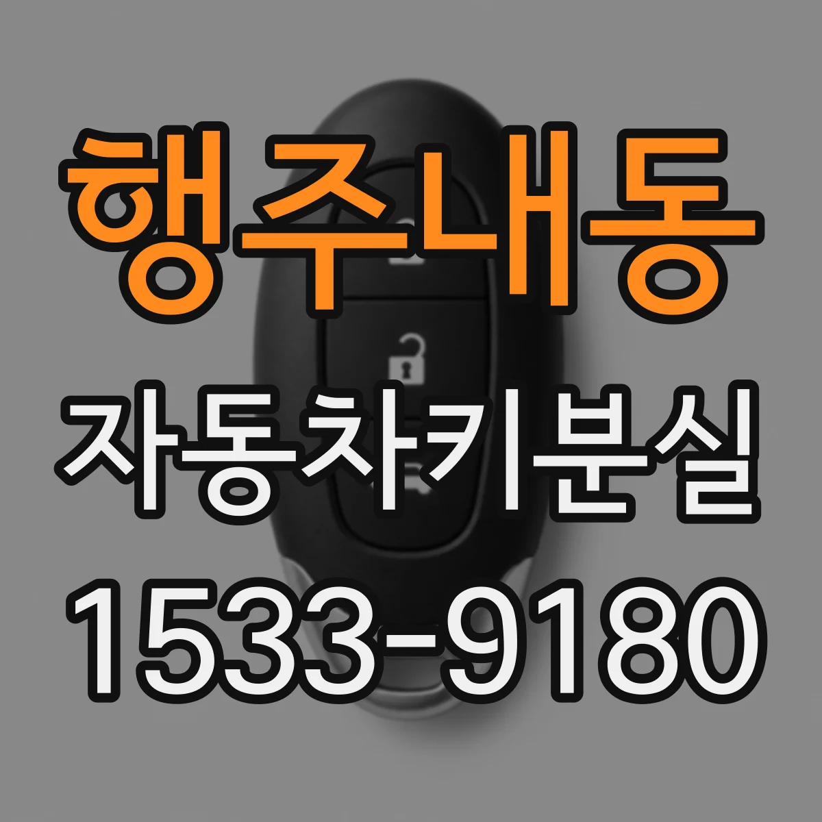행주내동 자동차키분실