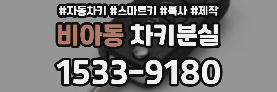 비아동 차키분실