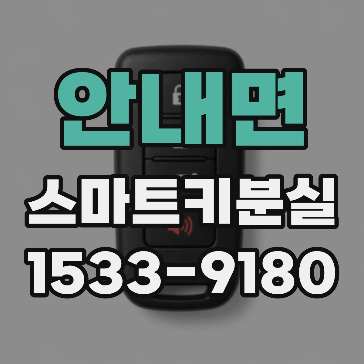 안내면 스마트키분실