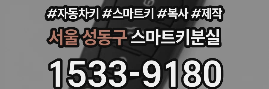 서울 성동구 스마트키분실