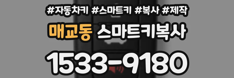 매교동 스마트키복사