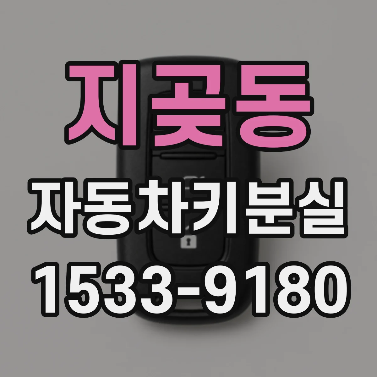 지곶동 자동차키분실
