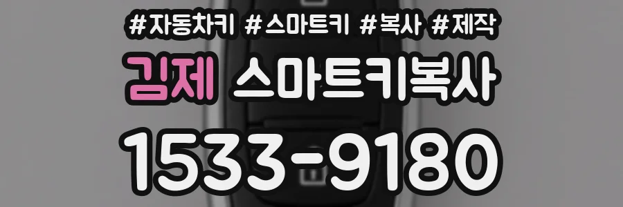 김제 스마트키복사