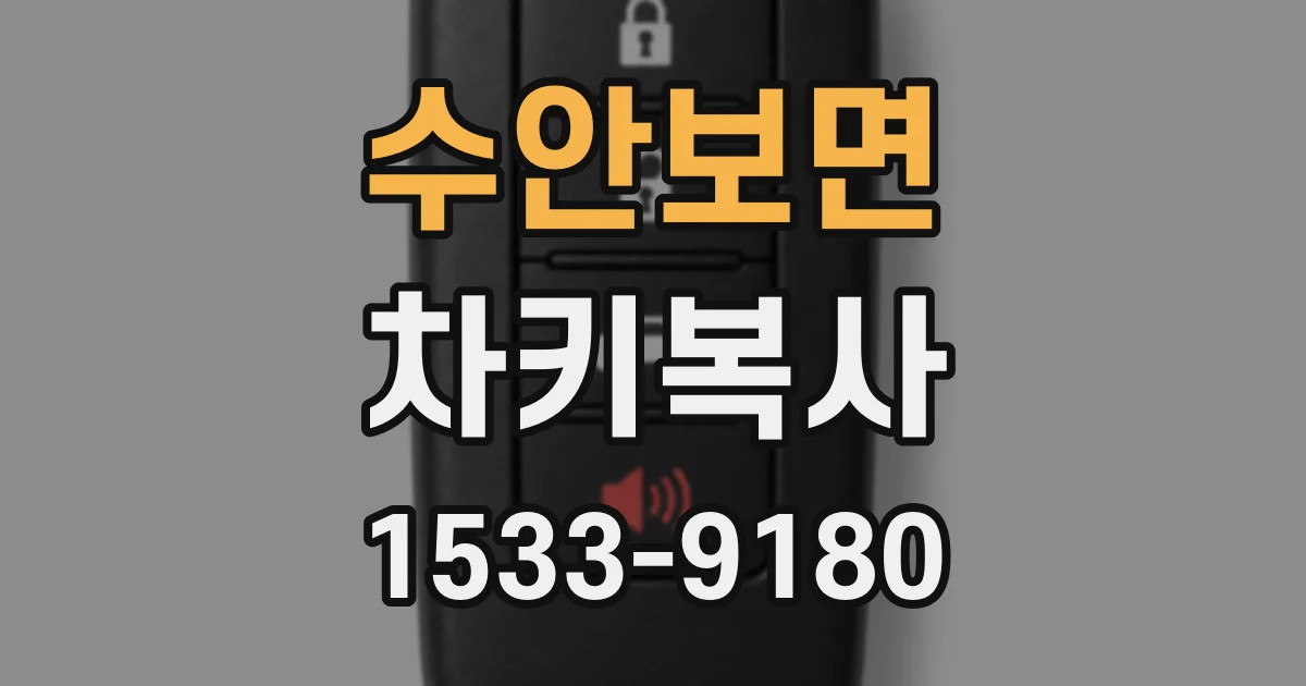 수안보면 차키복사