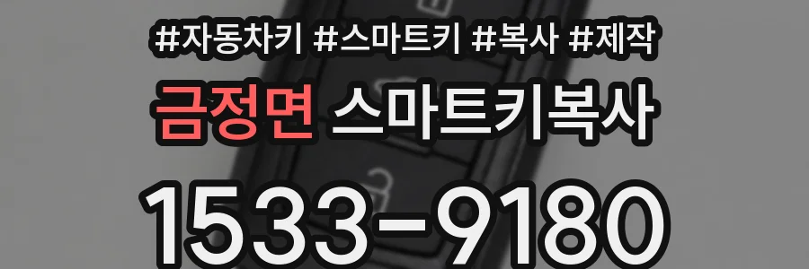 금정면 스마트키복사