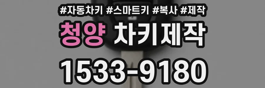 청양 차키제작