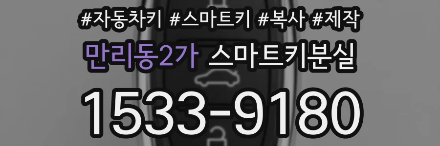 만리동2가 스마트키분실