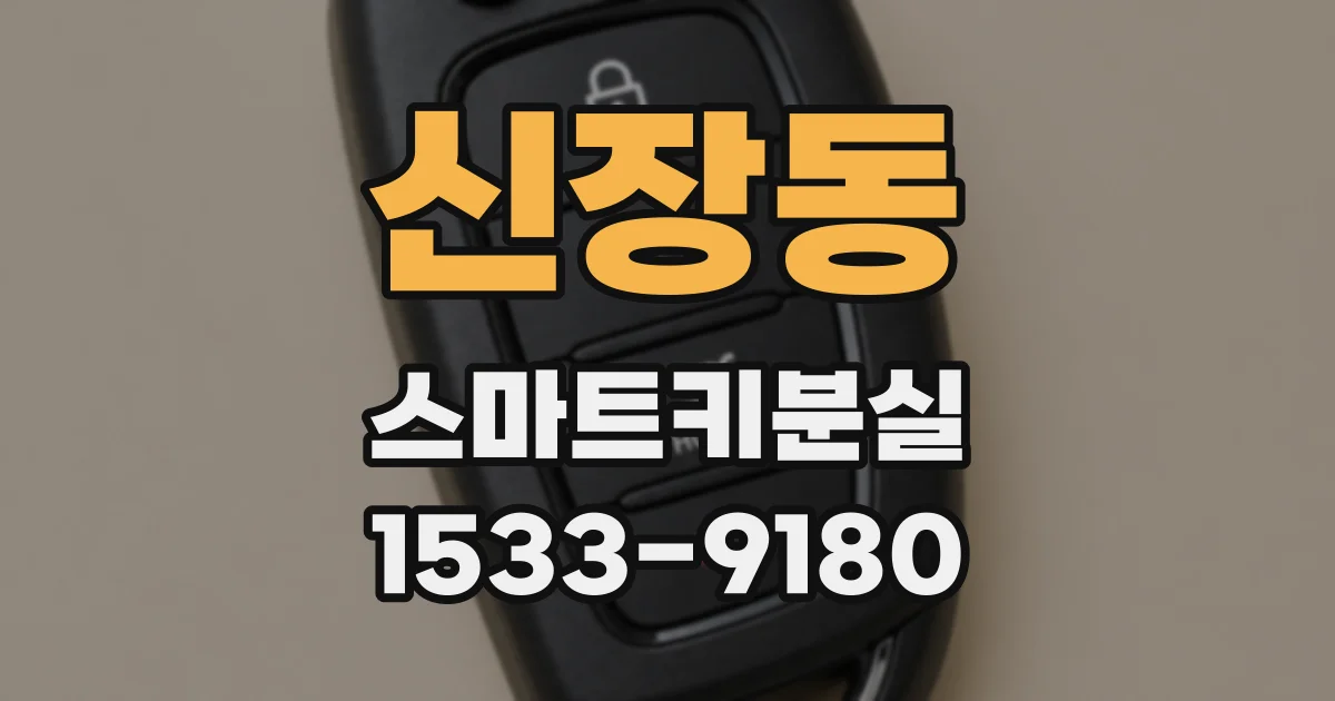 신장동 스마트키분실