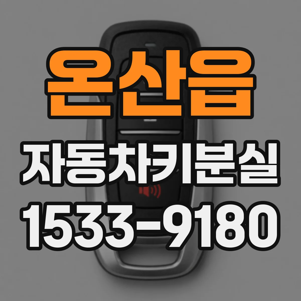 온산읍 자동차키분실