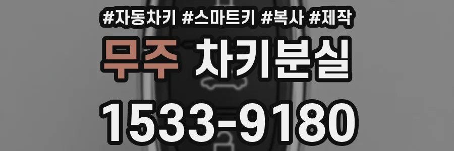 무주 차키분실
