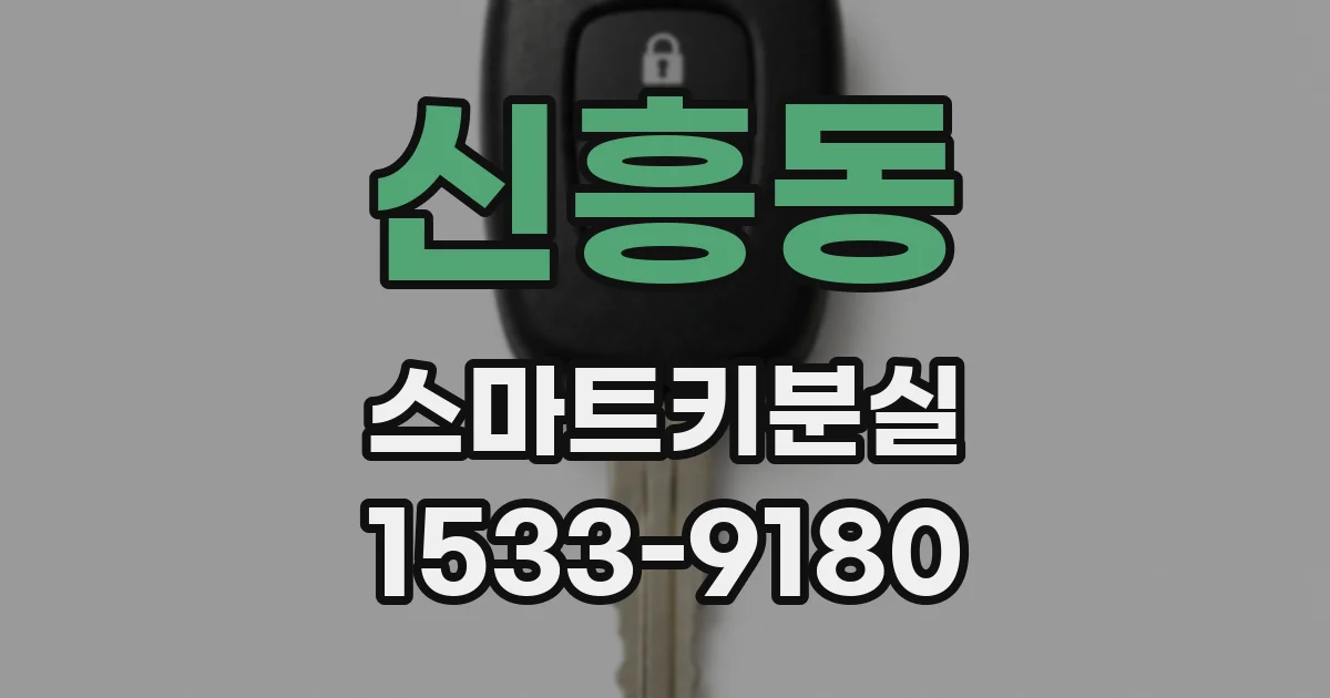신흥동 스마트키분실