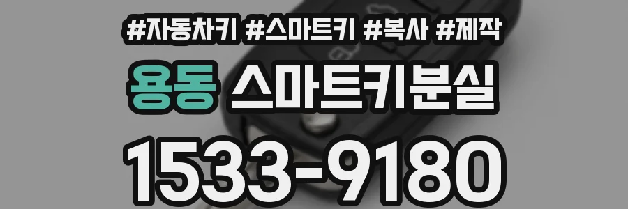 용동 스마트키분실