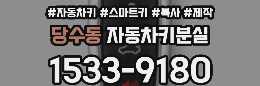 당수동 자동차키분실