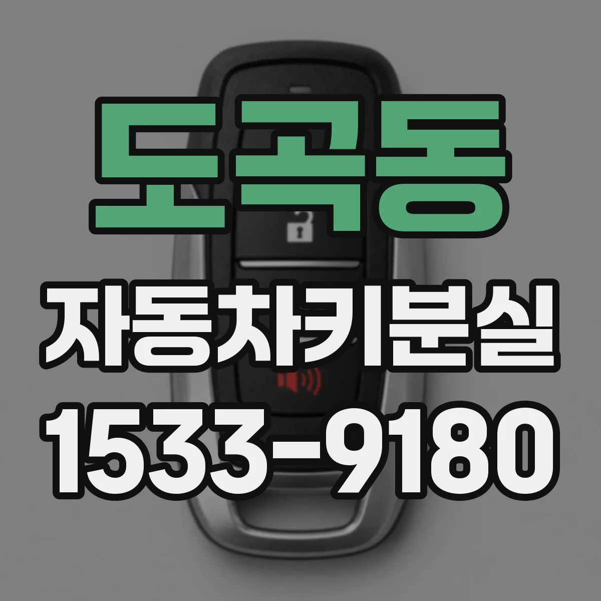 도곡동 자동차키분실