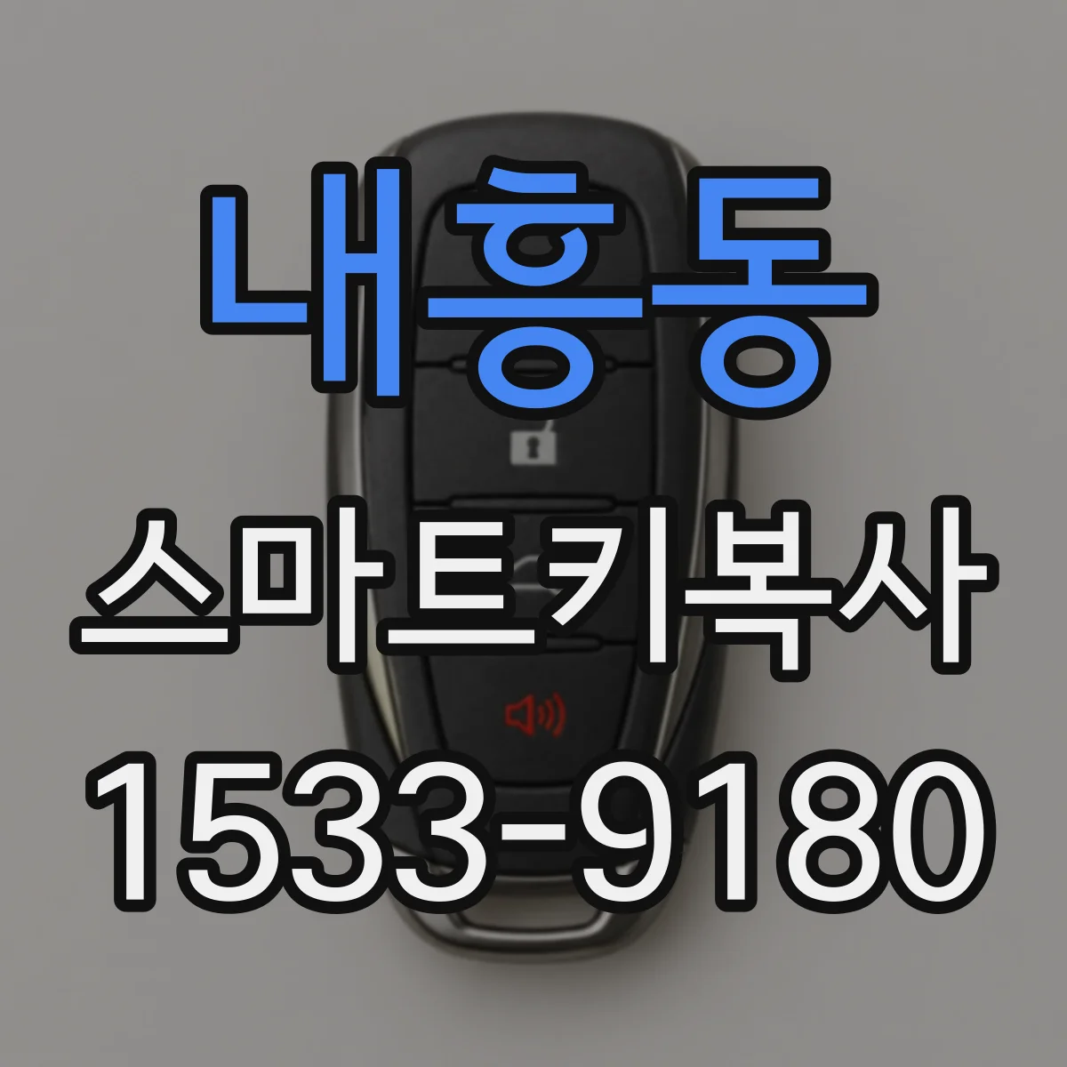 내흥동 스마트키복사