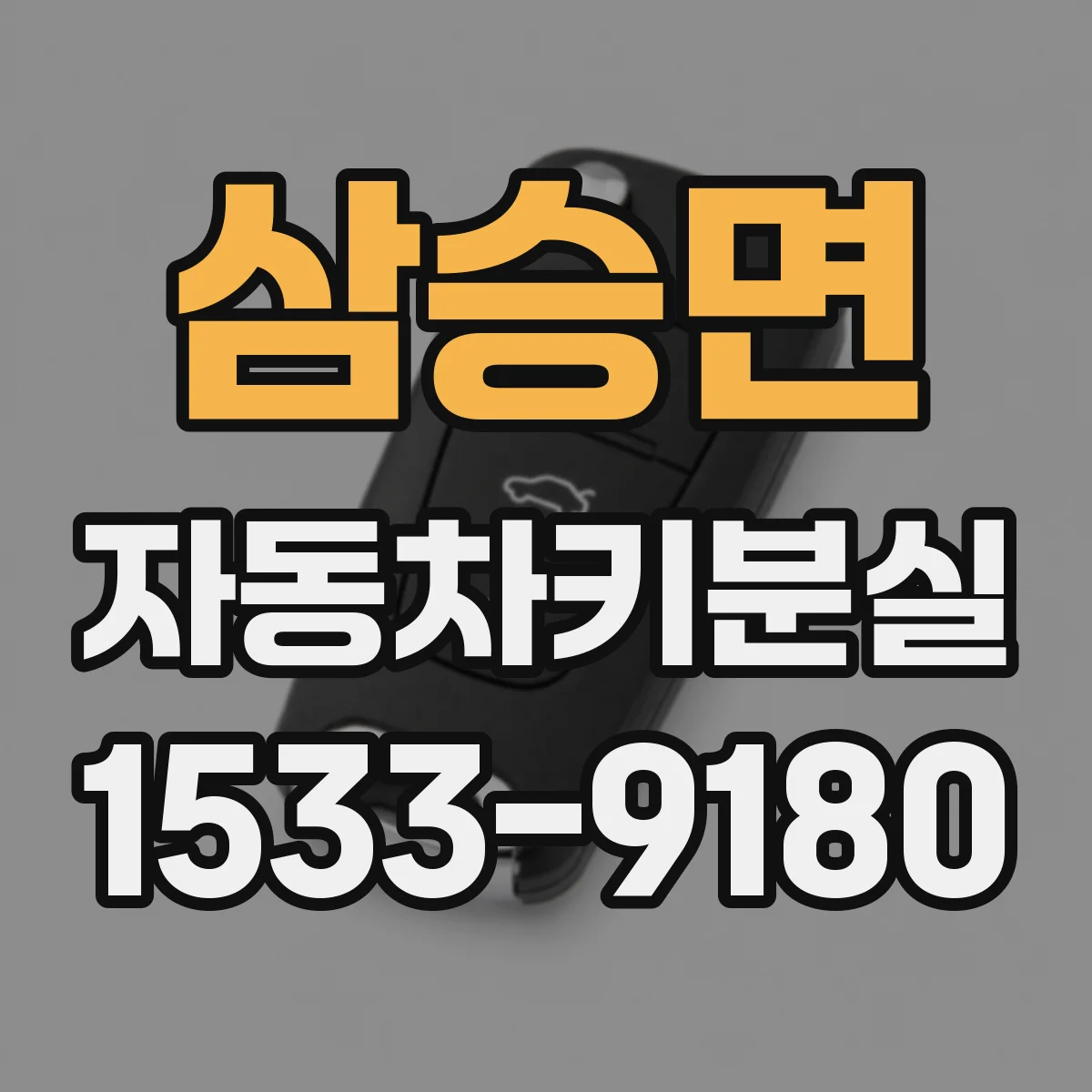 삼승면 자동차키분실
