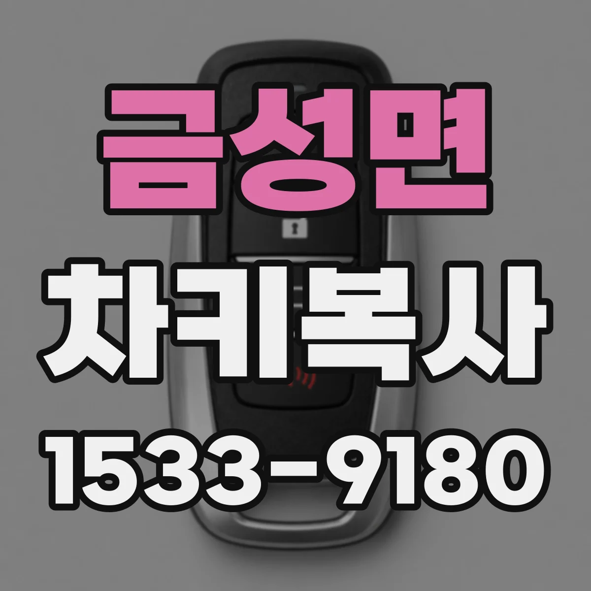 금성면 차키복사