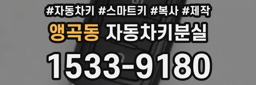 앵곡동 자동차키분실