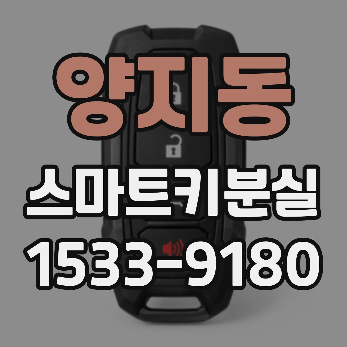 양지동 스마트키분실