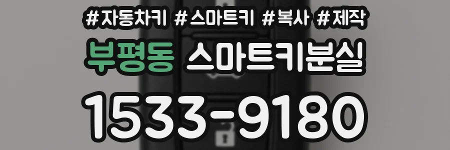 부평동 스마트키분실