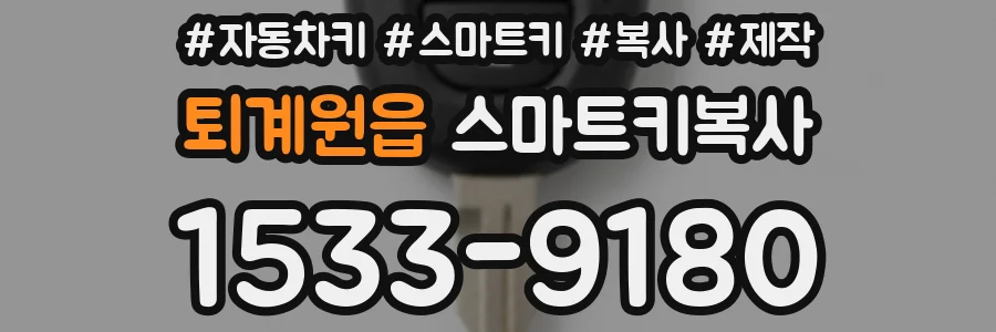 퇴계원읍 스마트키복사