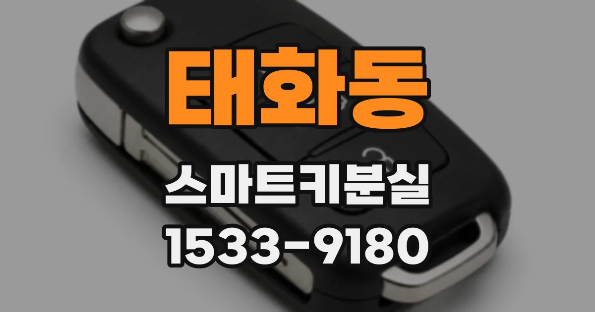태화동 스마트키분실