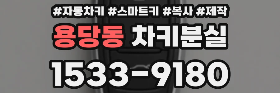 용당동 차키분실