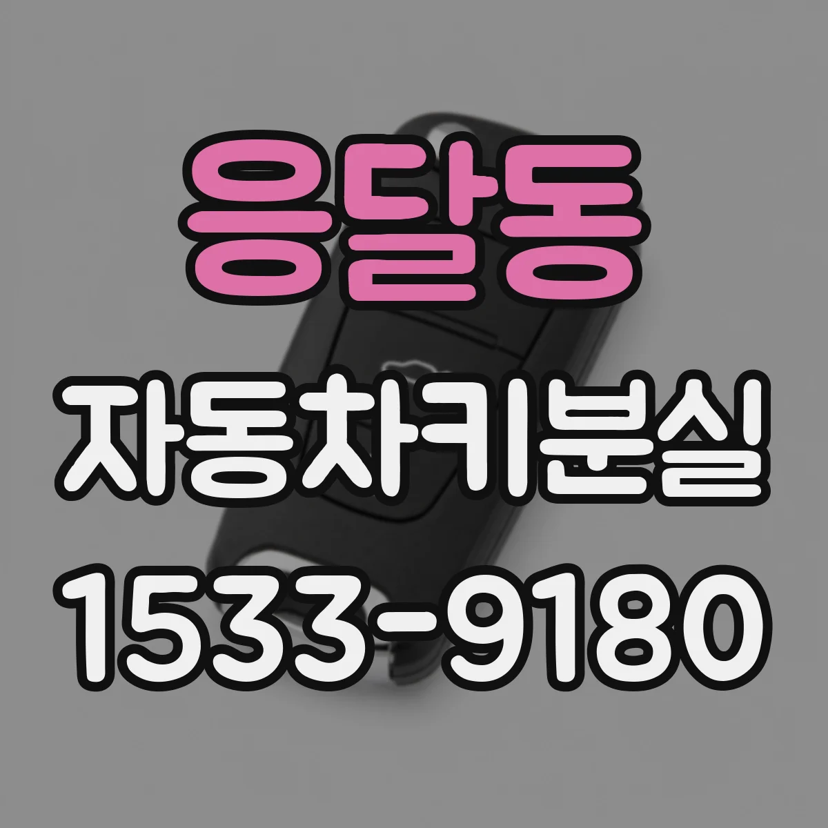 응달동 자동차키분실